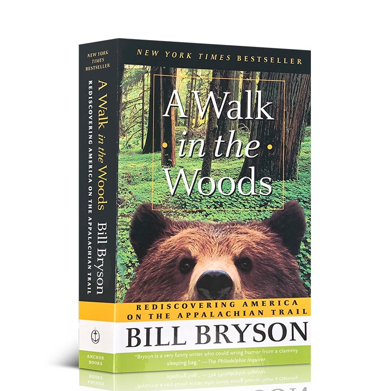 英文原版 A Walk in the Woods 林中漫步 偏跟山过不去 比尔布莱森美国徒步旅行游记