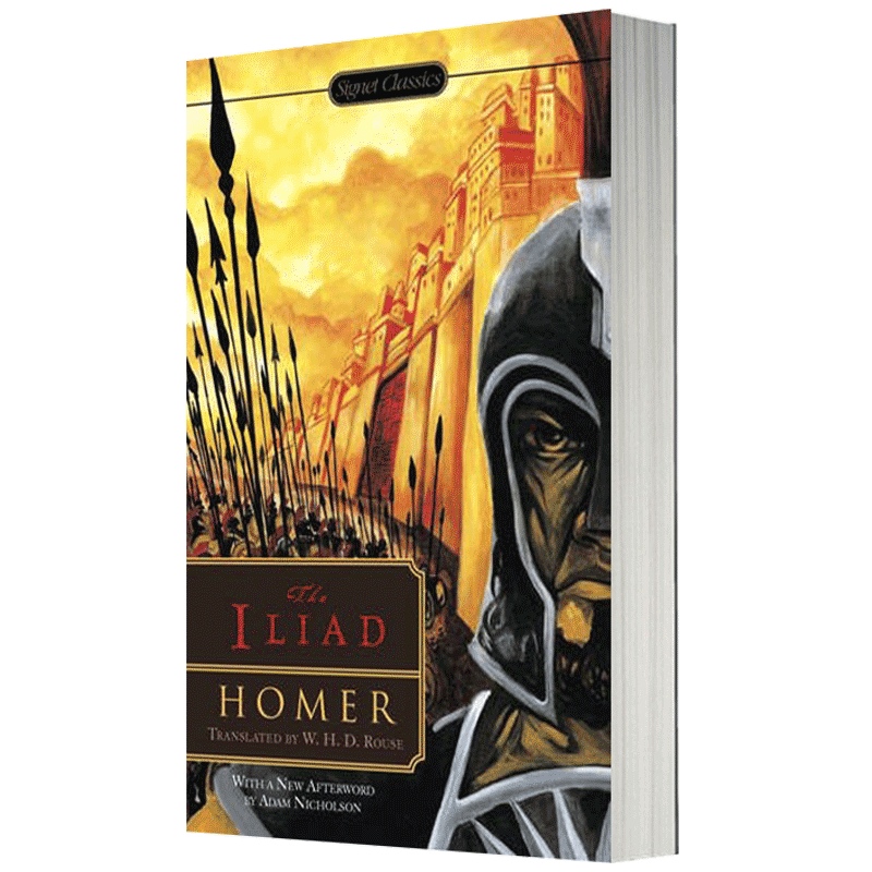 the iliad 荷马史诗之伊利亚特 英文原版小说 叙事史诗 古希腊文学