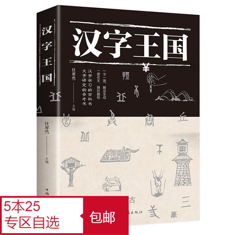 【选5本25元】汉字王国 讲述中国文字的起源 说文解字