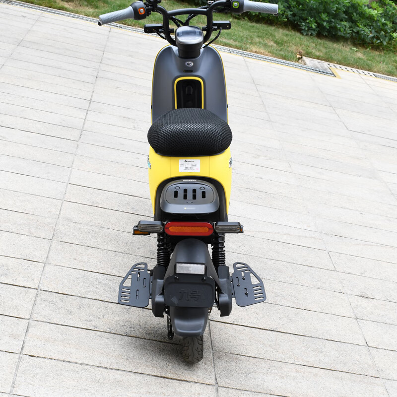 约巢 适用九号电动车b30c b60 b80后脚蹬载人搁踩加宽加大脚踏改装