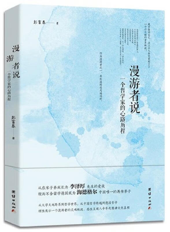 漫游者说:一个哲学家的心路历程 彭富春 