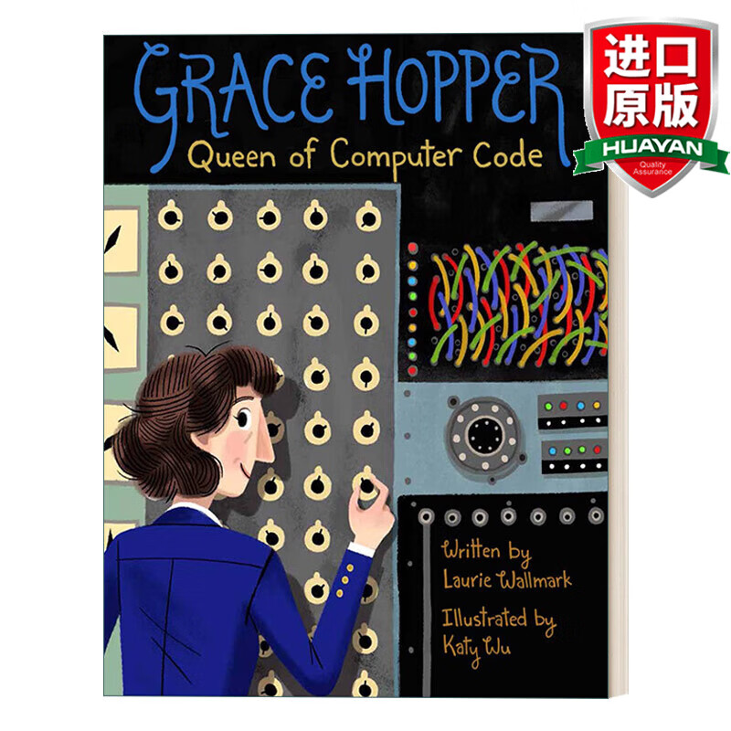 grace hopper 英文原版绘本 改变世界的女科学家 格蕾丝赫柏 计算机