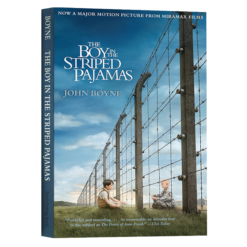 预售 英文原版小说 the boy in the striped pajamas 美版 穿条纹衣服
