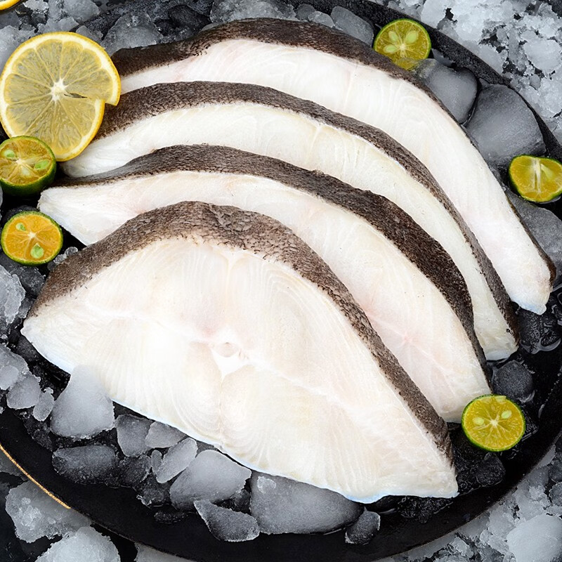 星品膳新鲜银鳕鱼片冷冻 1000g 深海真鳕鱼切片中段少刺生鲜鱼 1000g