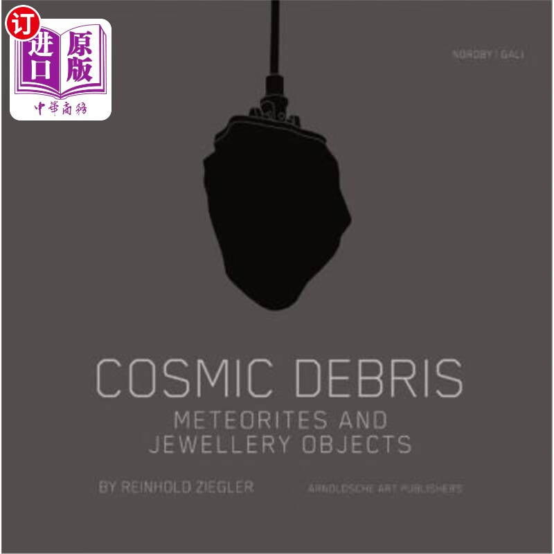 海外直订cosmic debris: meteorites and jewelery objects 宇宙碎片