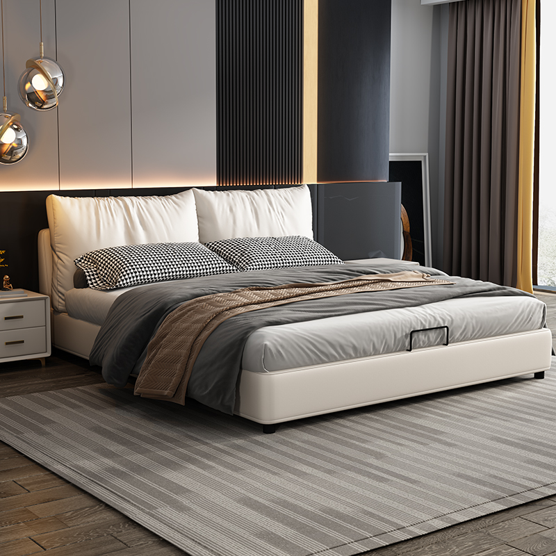 2米超大床双人床 单床(不带床垫) 2000mmx2000mm  框架结构