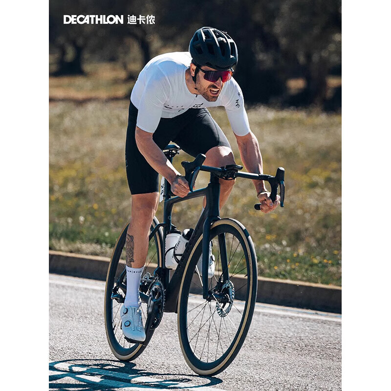 迪卡侬骑行服公路自行车骑行服排汗透气骑行运动衫XL4472776