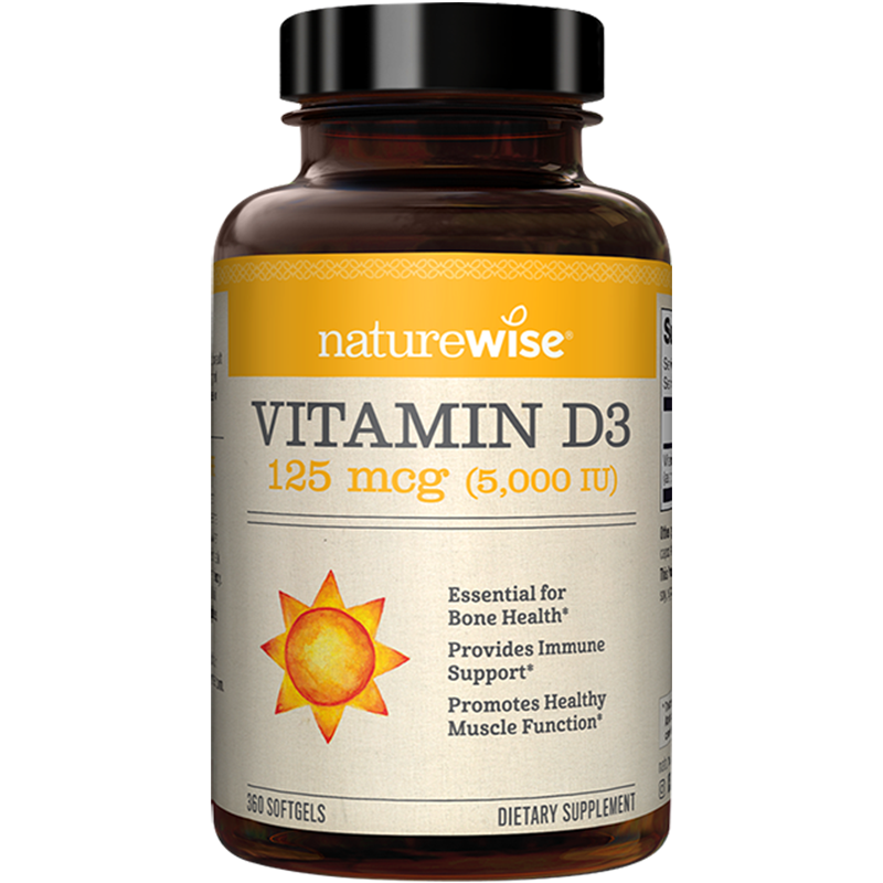 naturewiseƿ5000iuάd325ǻD3ŮȫҲ 1ƿװ5000iu/У360