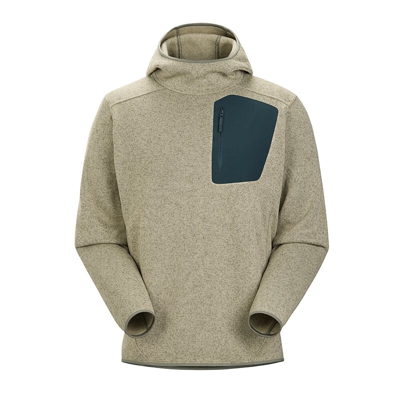 covert pullover 舒适保暖 连帽轻便柔软防风男士连帽衫 雾灰/forage