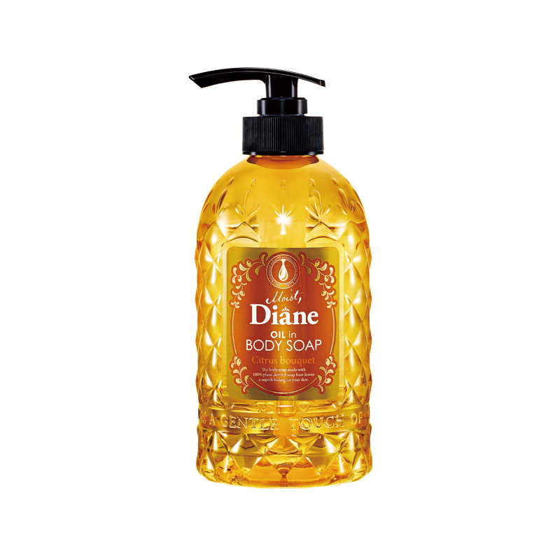 黛丝恩 moist diane日本进口留香精油沐浴露男女通用补水保湿柑甜香型