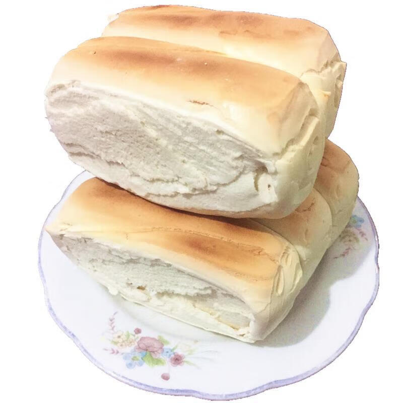 食芳溢安徽阜阳临泉特产硬面馒头农家手工地锅带焦蒸馍带焦小枕头馍三