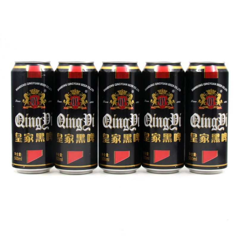 青邑黑啤啤酒500ml*12罐德国风味啤酒易拉罐听装 500ml 12罐 青邑黑啤