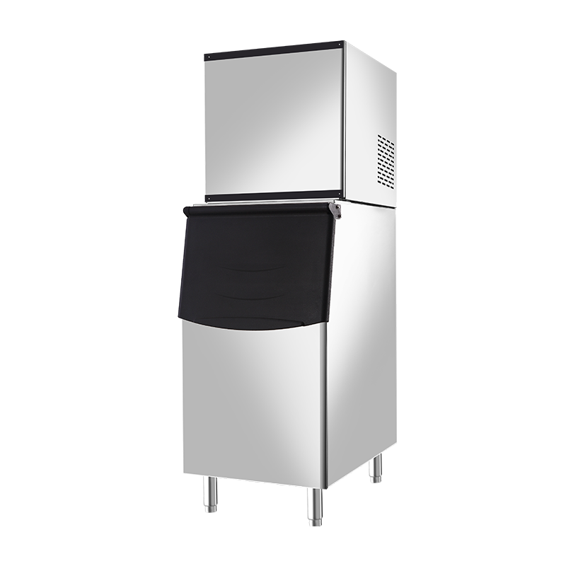英利蒂克（Enlitic）制冰机商用 全自动大容量奶茶店制冰机器大型制冰机全自动吧台ktv冰块机 Q550