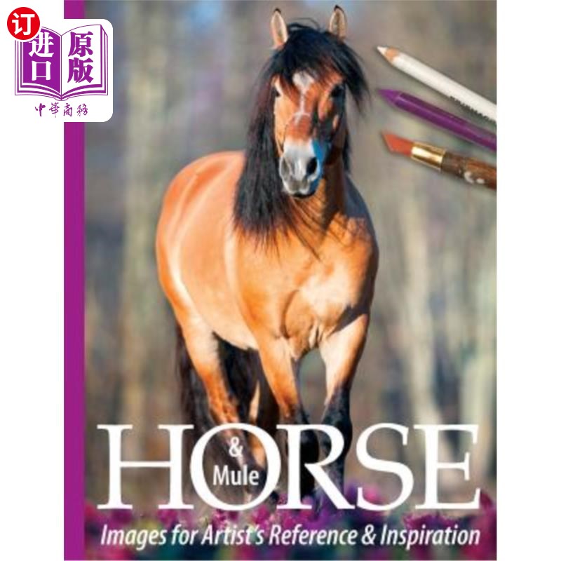 s reference and inspiration 供艺术家参考和灵感的马和骡子图像