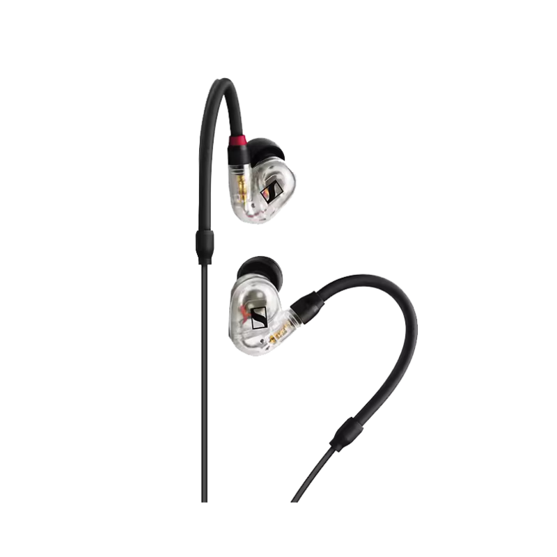 森海塞爾IE100PRO入耳式HIFI有線耳機專業(yè)監(jiān)聽音樂舞臺耳返娛樂隔音BT無線藍牙掛脖可換線耳塞生日禮物禮品 IE 100 PRO -透明色【有線版】