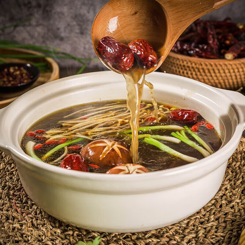 川娃子菌汤膏清汤鸳鸯关东煮汤料鲜香味三鲜锅 底料1kg