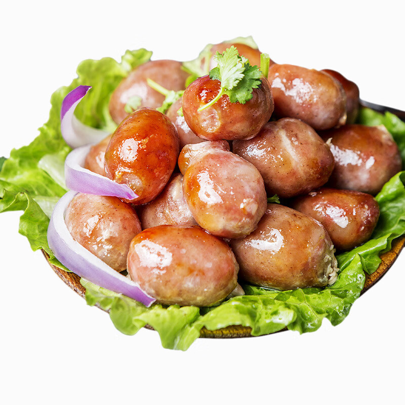 黑胡椒香肠儿童小香肠一口肠纯肉肠不掺粉烤肠粒粒肠 黑椒一口肠1包