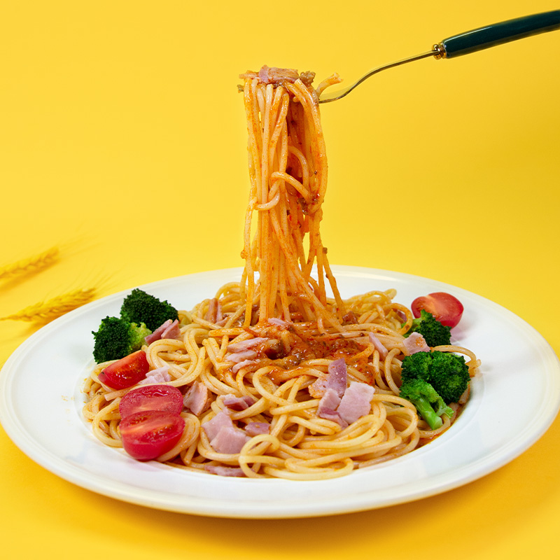 土耳其进口 意大利面盒装家庭装番茄牛肉意面 高密度耐煮 番茄意面*2