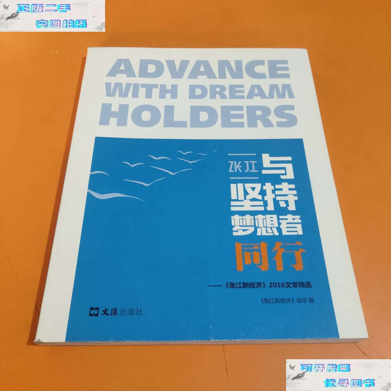 【二手9成新】与坚持梦想者同行   《张江新经济》2016文章精选