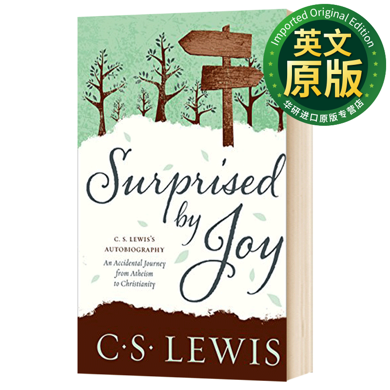 刘易斯经典 英文原版 surprised by joy 纳尼亚传奇作者 英文版 lewis