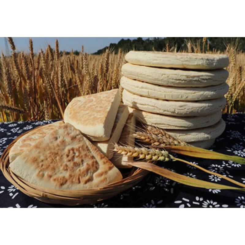 爱香妃(aixiangfei)锅盔馍 陕西锅盔 陕西土特产 纯手工原味大饼子