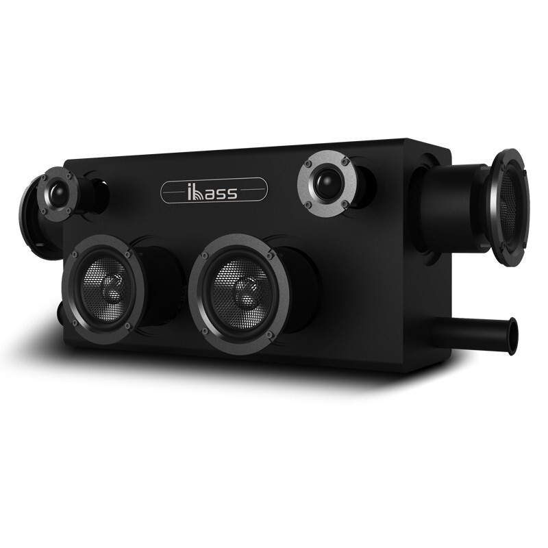 ibass gaga有源桌面音响 电脑电视hifi音响低音炮 家庭电视同轴音响