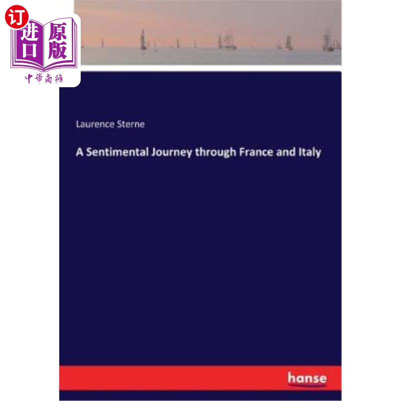 海外直订A Sentimental Journey through France and Italy 穿越法国和意大利的感伤之旅