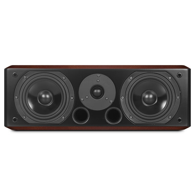 声皇冠英国进口b&w宝华家庭影院落地音箱5.1有源低音炮中置环绕音响套装 5寸中置音响一个