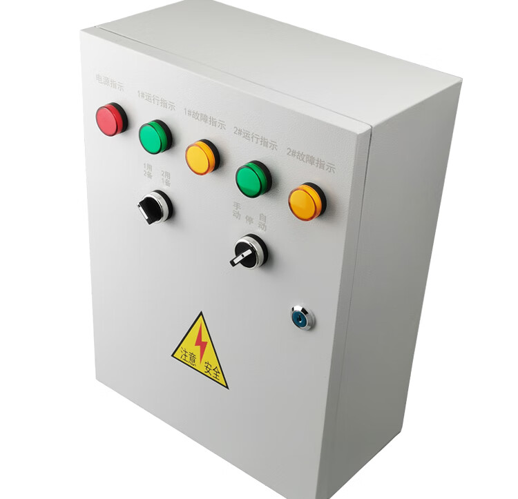 天颛污水排污泵双水泵控制箱柜浮球液位一用一备380v自动配电箱 一控