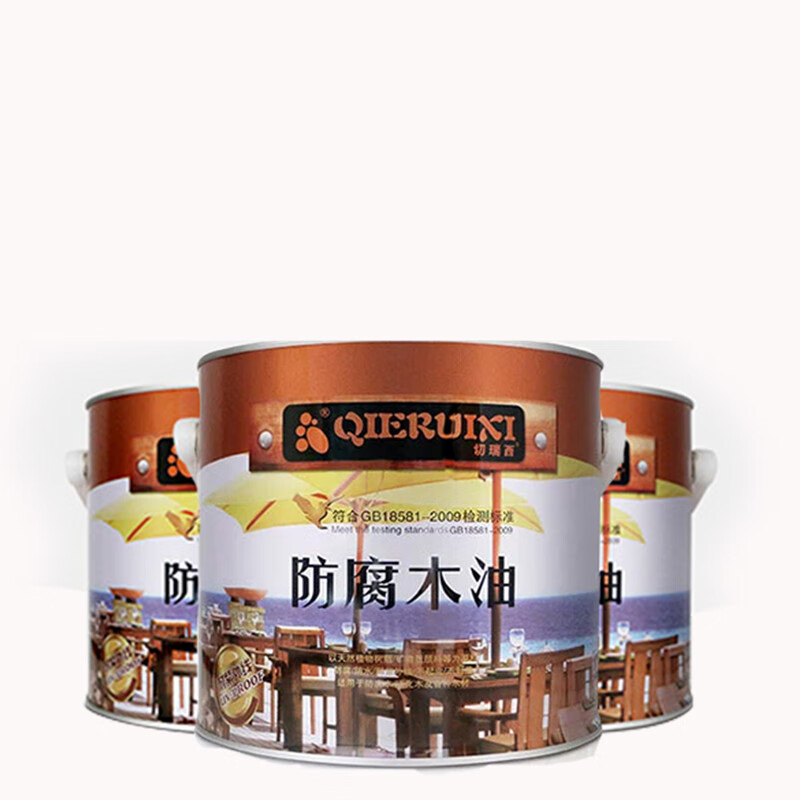 防腐木油 耐候木油 清油 木器漆 实木油漆 户外木蜡油木油 透明 2.5l