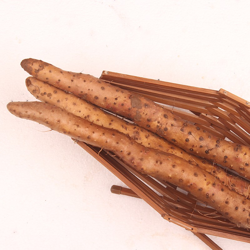 怀府人家 河南焦作温县铁棍淮山药垆土铁杆怀山药新鲜蔬菜甄选5斤 土