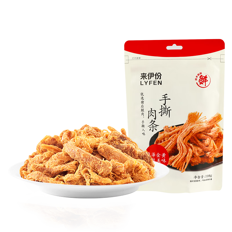 ��������˺������ԭζ108g��˿����⸬��ʳС��׷���ҹ����������ʳ 4.66Ԫ