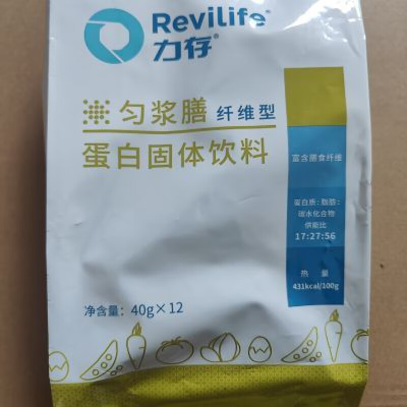 食芳溢力存匀浆膳纤维型蛋白固体饮料医院 流食高纤维 现货发 40克x12