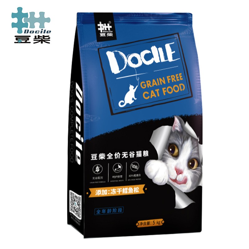 豆柴（docile）猫干粮怎么样？推呢？质量详解分析如何呢？mdsunegwzk