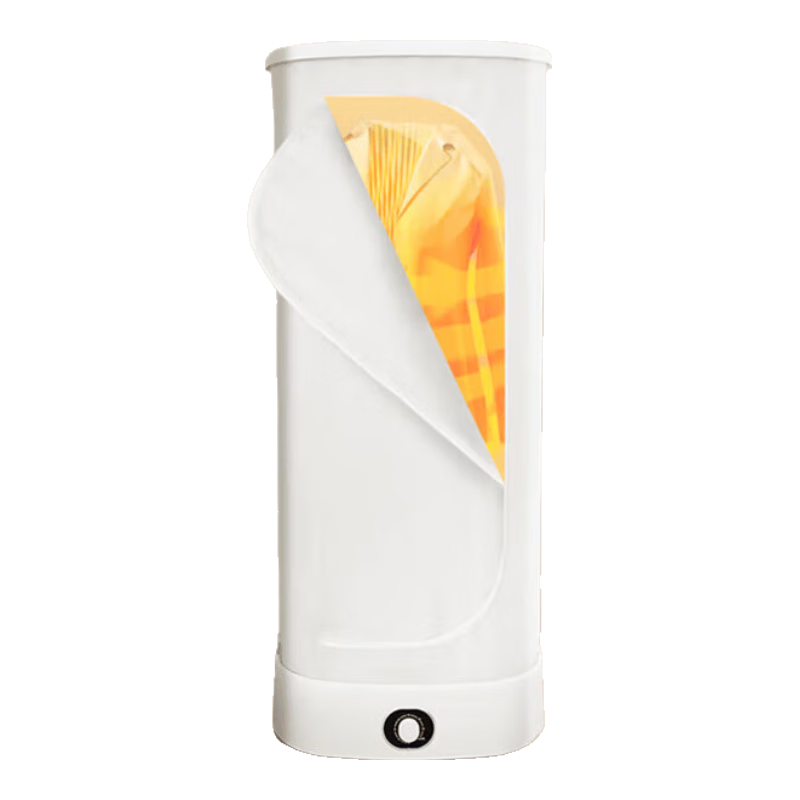 美的（Midea）烘干机家用烘衣机干衣机小型大容量可折叠衣物护理柜快速干衣升级布罩大功率衣物护理机国家补贴 旋钮款-折叠收纳 70L -MZD70H0E