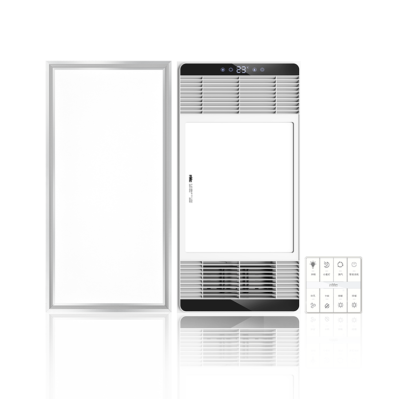 雷士（NVC）智能轻触风暖浴霸适用集成吊顶 双电机LED照明数显浴室暖风机取暖器