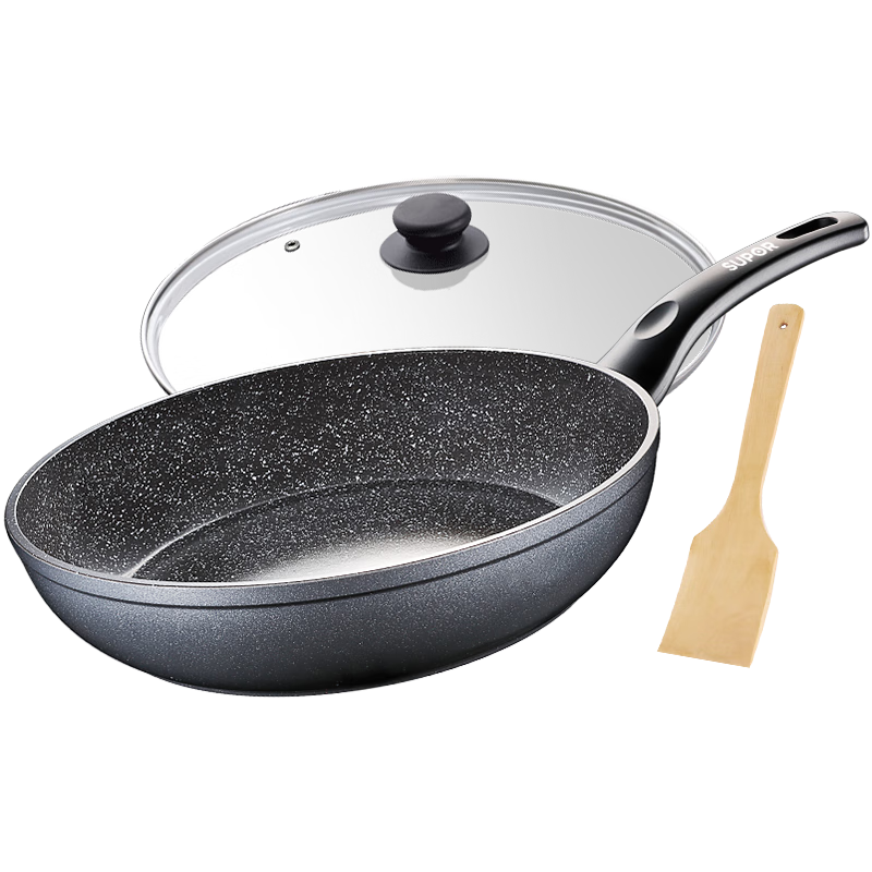 ���ڲ������ղ�����SUPOR��ƽ�׹���ճ�� ţ�ż�� ��ʯɫ���˹��嵰��������¯ȼ��ͨ�� ��26CM������+ľ��