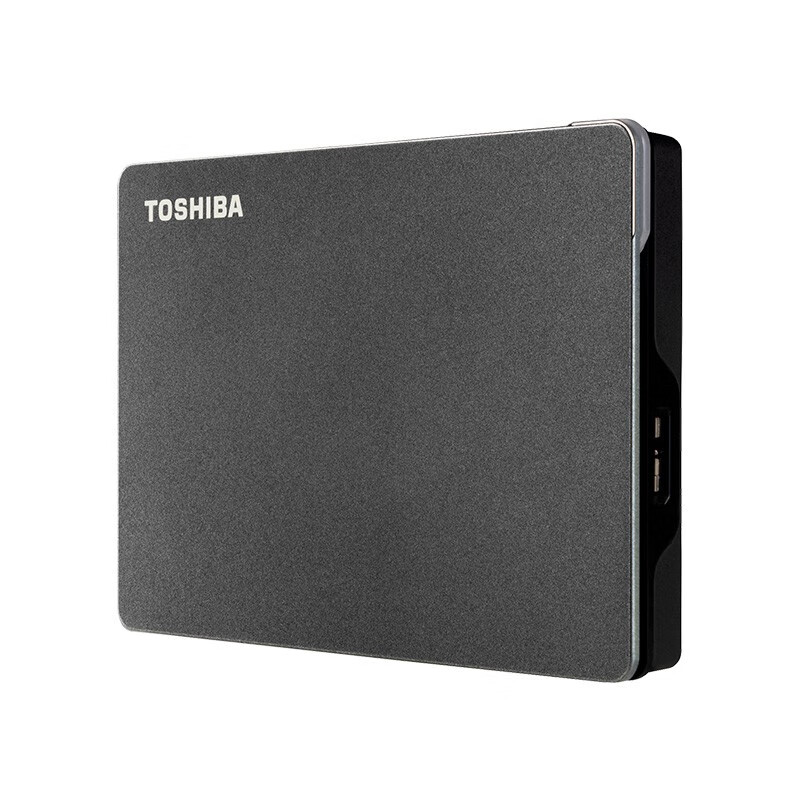 东芝(TOSHIBA) 1TB 游戏移动硬盘 Gaming系列 USB3.2 2.5英寸 黑色 兼容Mac PlayStation Xbox One 游戏盘