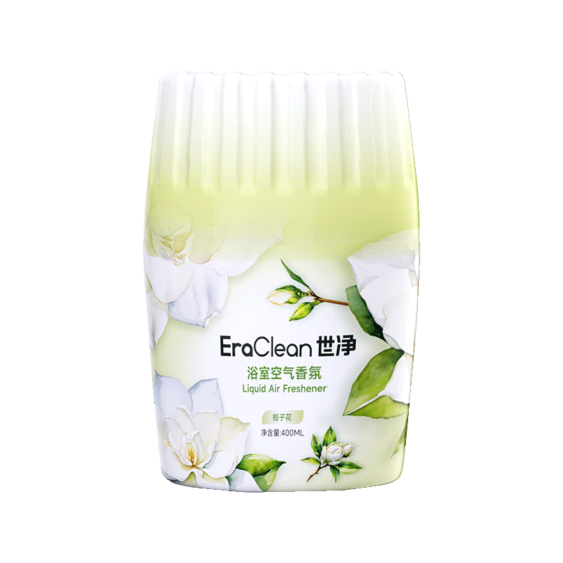 EraClean世凈浴室香氛廁所香氛衛(wèi)生間室內(nèi)除臭車載香薰梔子花香400ml