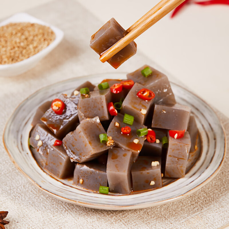 白玉 火锅伴侣 低卡魔芋 (魔芋制品)330g组合装 330g *6袋