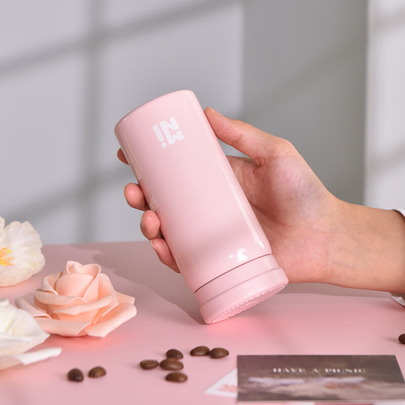 创意不锈钢保温杯车载便携口红杯广告礼品迷你小容量口袋杯子 -粉色(4766) 210ml 210ml-310ml