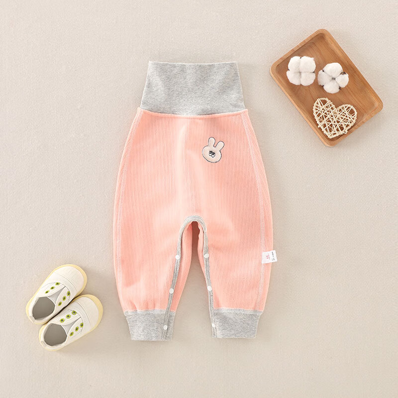 左别开裆裤男宝春秋婴儿裤子加绒暗扣开档冬季秋款宝新生儿女宝护肚裤