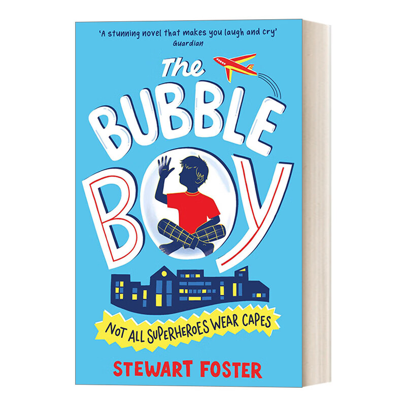 进口原版小说 the bubble boy 泡泡男孩 英文版 英语原版书籍