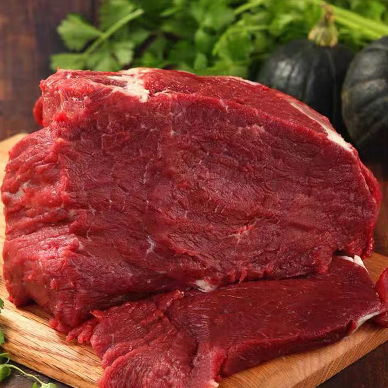 恺蒂鲜 新鲜牛肉黄牛原切牛腿肉散养牛后腿生鲜火锅食材整箱生牛肉 .