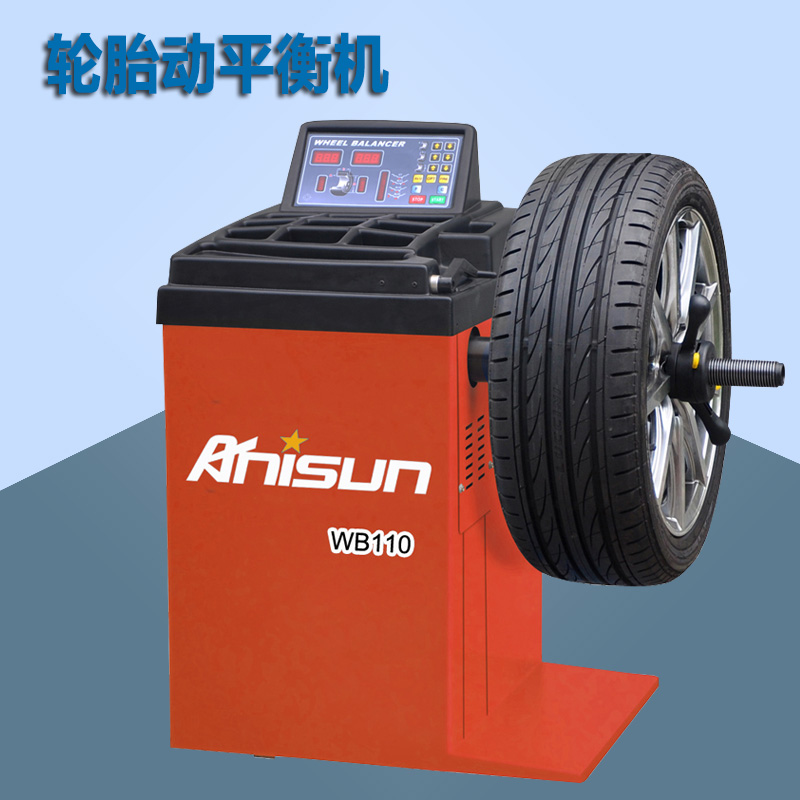 瑞锌wb110汽车轮胎动平衡机 汽保设备维修设备 轮胎平衡仪