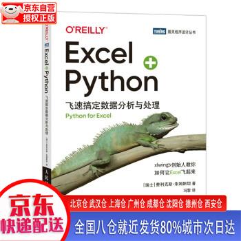【新华正版全新书籍】Excel+Python 飞速搞定数据分析与处理（图灵出品） [瑞士]费利克斯