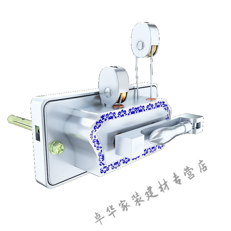 轰辇手摇器配件免打孔棘轮升降器晾衣架多孔距手摇杆升降盒手摇机 动