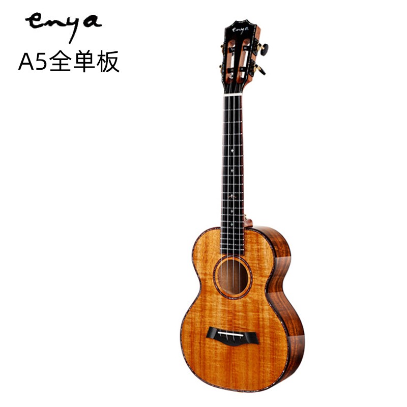 Enya恩雅 相思木KOA 高制款全单尤克里里ukulele 弹唱指弹乌克丽丽 A5 23寸4A KOA全单