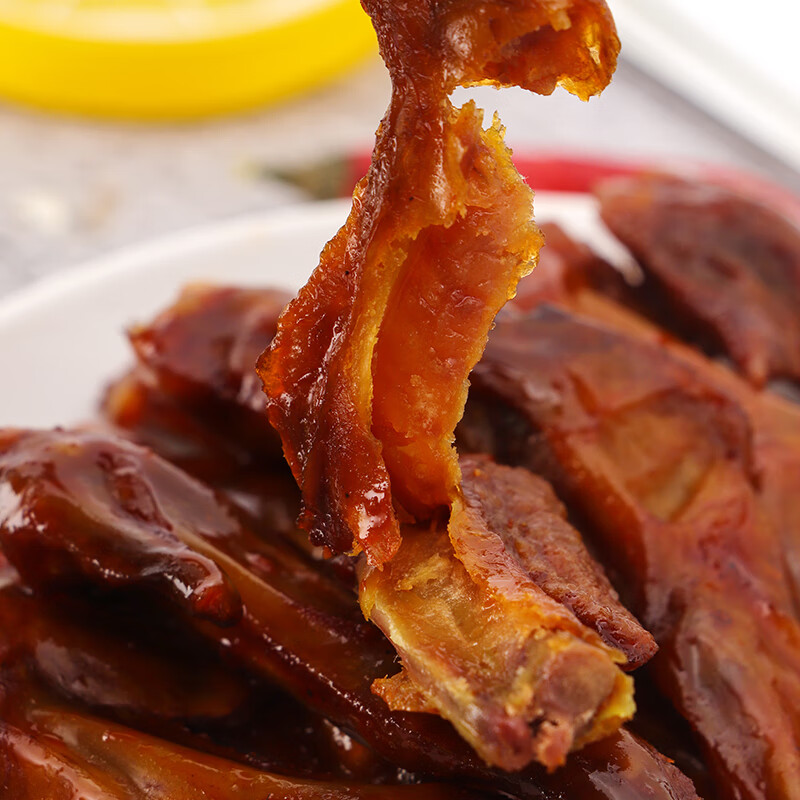 咚咚云南特产鸡翅42克香辣鸡翅小吃零食麻辣蜜汁鸡翅尖 42克*5袋