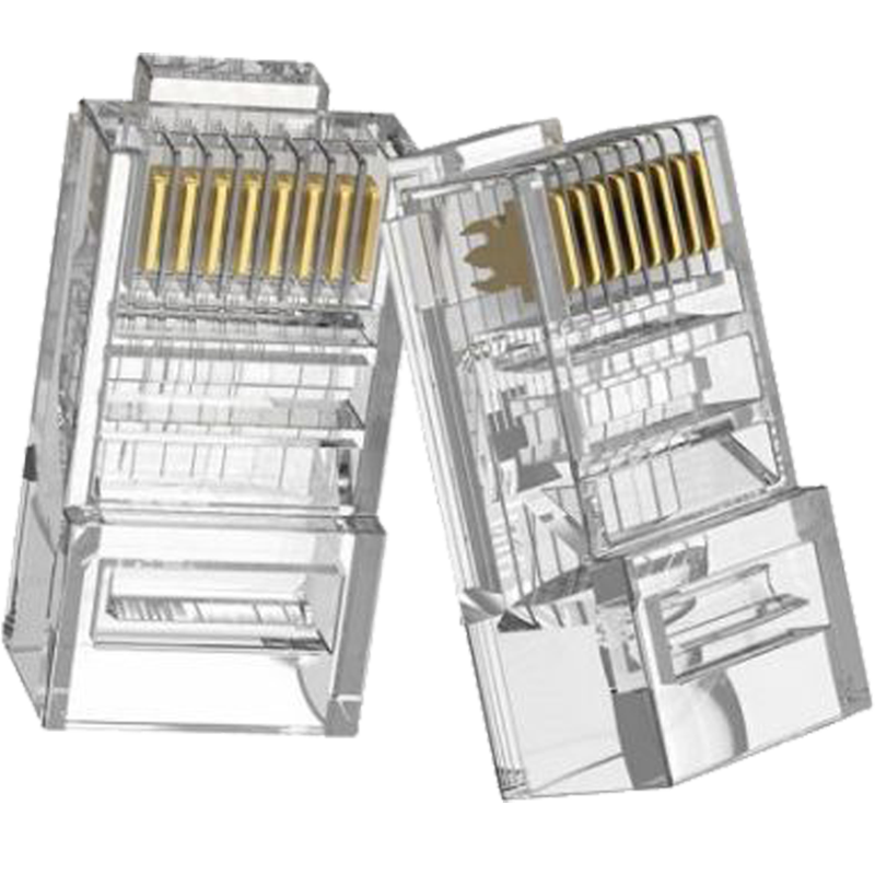 ��᭣�GAOXIAN�����������ˮ��ͷ�ƽ����6��ǧ��ˮ��ͷRJ45�������ǧ����������ͷCAT6 ���������ˮ��ͷ��100�ţ� 67.2Ԫ